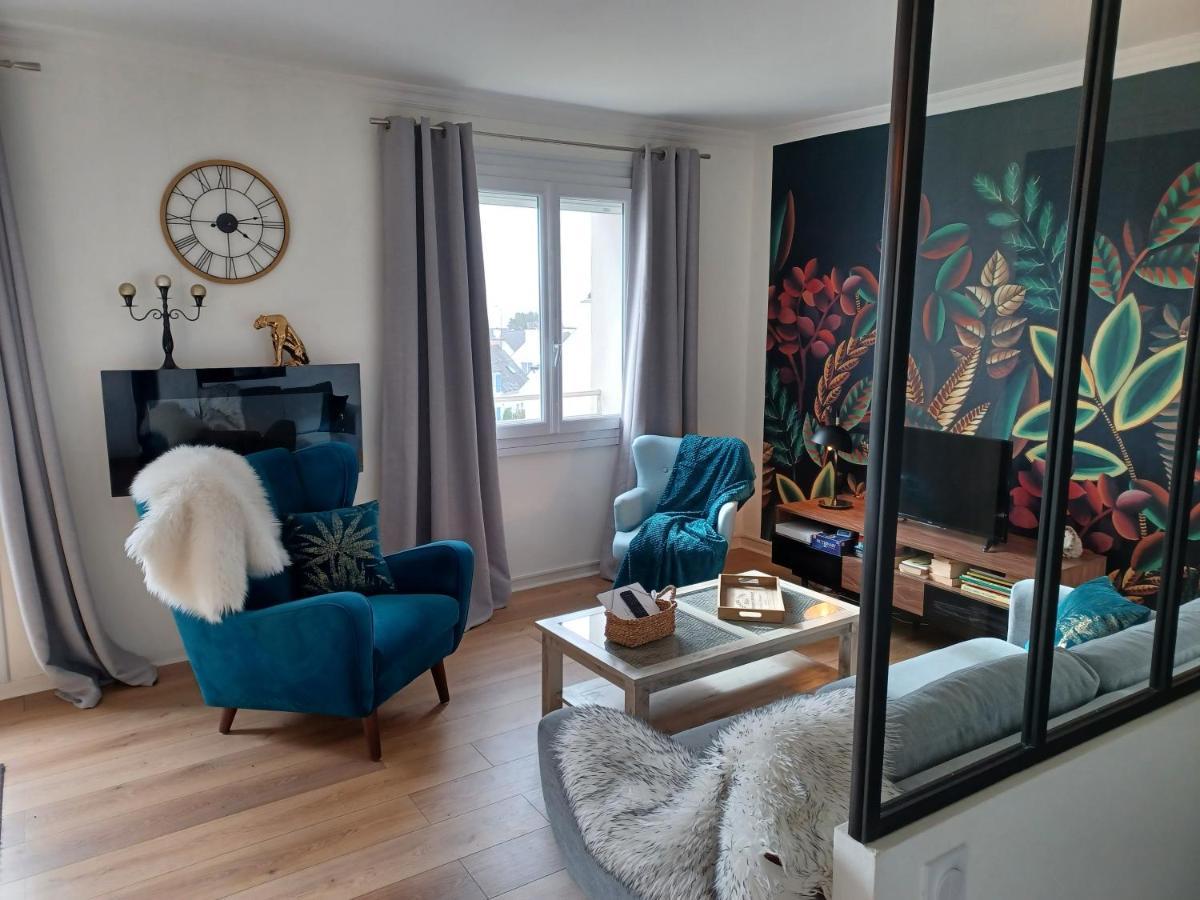 Appartement Vue Mer Concarneau Exterior foto